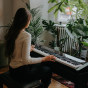 卡西欧电子乐器 电钢琴  纤薄时尚智能个性电钢琴 三角钢琴音效便携电钢琴（含琴架+固定三踏板）PX-S1000