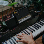 卡西欧电子乐器 电钢琴  纤薄时尚智能个性电钢琴 三角钢琴音效便携电钢琴（含琴架+固定三踏板）PX-S1000