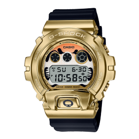 卡西欧手表 G-SHOCK 达摩不倒翁主题系列金色配色 特殊背刻 防水防震运动表款DW-6900GDA-9PRD/GM-6900GDA-9PRD