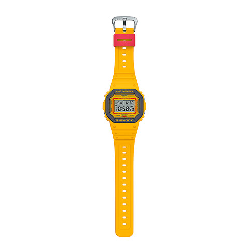 卡西欧手表 G-SHOCK  复古风格 90年代经典配色 防水防震运动表款GA-110Y/DW-5610Y