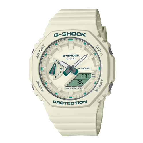卡西欧手表 G-SHOCK  八角形边框设计 防水防震运动表款GMA-S2100GA