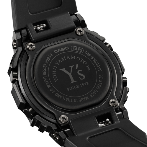 卡西欧手表 G-SHOCK  山本耀司合作款 搭配可替换表带 特殊包装 防水防震运动表款GM-S5600YS-1DR