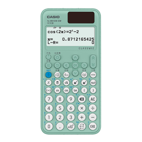 卡西欧计算器 函数科学  高中物理化学竞赛 大学学习考试适用 新版FX-991CNCW