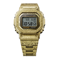 卡西欧手表 G-SHOCK 40周年表款 全金属深层硬化处理 再结晶工艺  特殊背刻 防震防水六局电波太阳能动力运动男表GMW-B5000PG/GMW-B5000PS