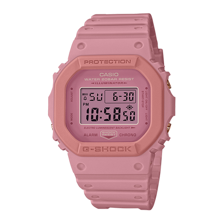 卡西欧手表 G-SHOCK 潮流PINK系列 合作/联名款 特殊礼盒包装 防水防震运动表款GA-2110SL/DW-5610SL