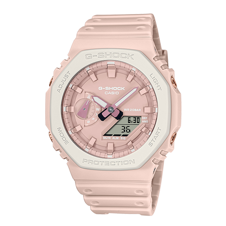 卡西欧手表 G-SHOCK 潮流PINK系列 合作/联名款 特殊礼盒包装 防水防震运动表款GA-2110SL/DW-5610SL