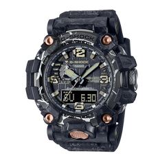 卡西欧手表 G-SHOCK 裂谷泥王 特殊礼盒 配备机能风马甲 户外探险防泥防震多功能运动手表 大泥王GWG-2000CR-1APRM