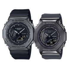 卡西欧手表 对表系列 时尚运动 防水防震运动手对表GM-2100BB-1APR&GM-S2100B-8APR