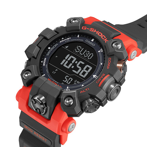 卡西欧手表 G-SHOCK  MUD MAN系列 生物树脂材质 防水防震运动表款GW-9500