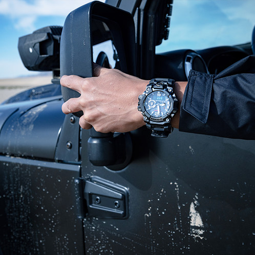 卡西欧手表 G-SHOCK  户外探险防泥防震蓝牙连接多功能运动手表 大泥王GWG-B1000
