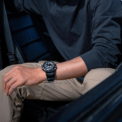 卡西欧手表 G-SHOCK  户外探险防泥防震蓝牙连接多功能运动手表 大泥王GWG-B1000
