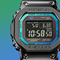 卡西欧手表 G-SHOCK  经典系列 彩虹色点缀设计 防震防水蓝牙连接六局电波太阳能动力运动男表GMW-B5000PC/BPC