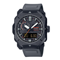 卡西欧手表 PRO TREK FieldSurvivor系列 蚀刻式锻造金属表圈 防水太阳能动力运动表款PRW-6900BF-1PR