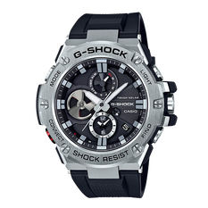 卡西欧手表 G-SHOCK G-STEEL系列 防震防水蓝牙太阳能运动男表GST-B100