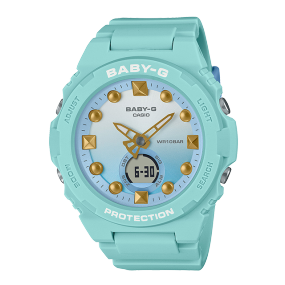 卡西欧手表 BABY-G “海洋珍宝”主题 防水防震运动女表BGA-320