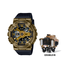 卡西欧手表 G-SHOCK 时间战士系列 特殊包装  防水防震运动表款GM-110VG/VB