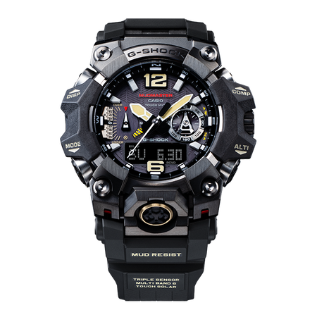 卡西欧手表 G-SHOCK 户外探险防泥防震蓝牙连接多功能运动手表 大泥王GWG-B1000