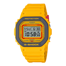 卡西欧手表 G-SHOCK 复古风格 90年代经典配色 防水防震运动表款GA-110Y/DW-5610Y