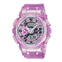 卡西欧手表 G-SHOCK  透明表款 防水防震运动女表GMA-S110VW