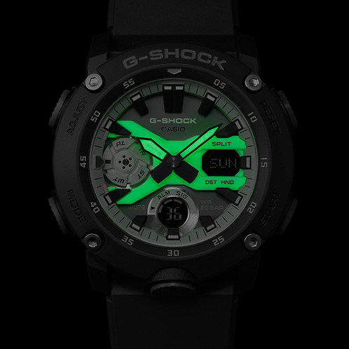卡西欧手表 G-SHOCK  HIDDEN GLOW系列 时尚风格 潮流设计 防水防震运动男表DW-6900HD/GA-110HD/GA-700HD/GA-2000HD/GA-2100HD