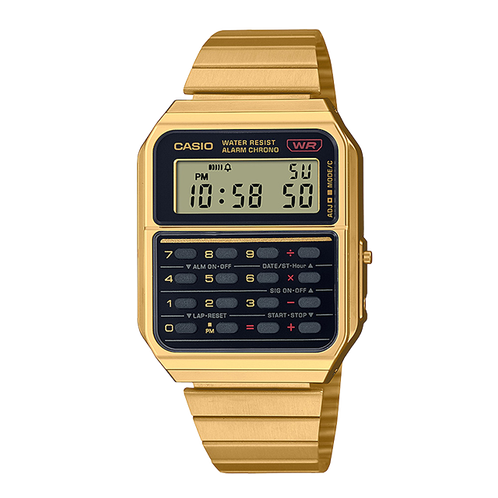 卡西欧手表 小金表  【新品】CASIO系列 复古经典 时尚潮流CA-500WE