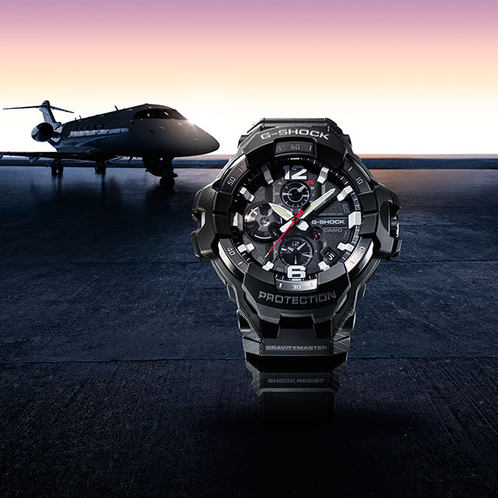 卡西欧手表 G-SHOCK  GRAVITYMASTER系列 防水防震运动表款GR-B300