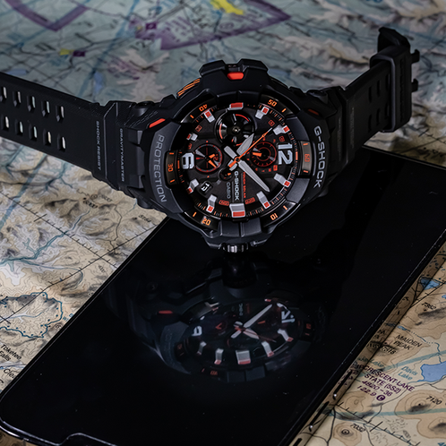 卡西欧手表 G-SHOCK  GRAVITYMASTER系列 防水防震运动表款GR-B300