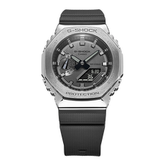 卡西欧手表 G-SHOCK 【明星同款】八边形表框设计  防水防震运动男表GM-2100