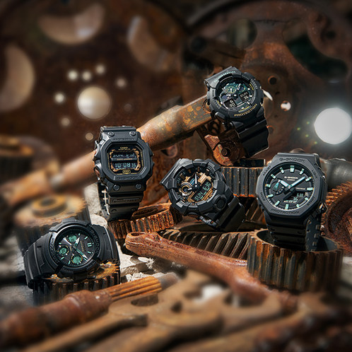 卡西欧手表 G-SHOCK  【新品】錆色系列 防水防震表款GA-100RC/GA-2100RC/GA-700RC/GX-56RC/AWG-M100RC