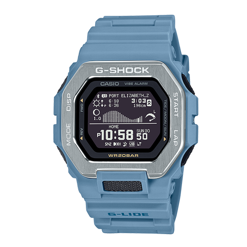 卡西欧手表 G-SHOCK  G-LIDE系列 沙滩色表款 防水防震运动表款GBX-100