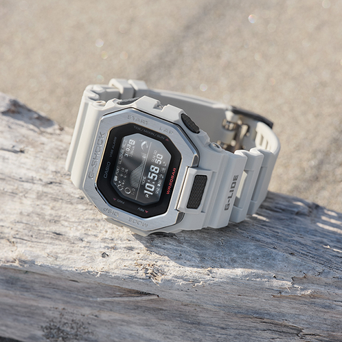 卡西欧手表 G-SHOCK  G-LIDE系列 沙滩色表款 防水防震运动表款GBX-100