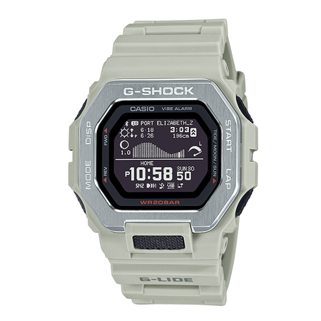 卡西欧手表 G-SHOCK G-LIDE系列 沙滩色表款 防水防震运动表款GBX-100