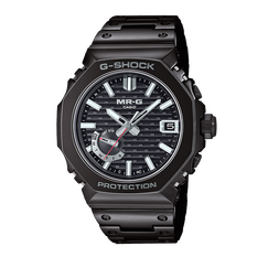 卡西欧手表 G-SHOCK MR-G系列 山形工厂高端生产线 工匠技艺 防水防震六局电波蓝牙连接太阳能动力男表MRG-B2100B-1ADR