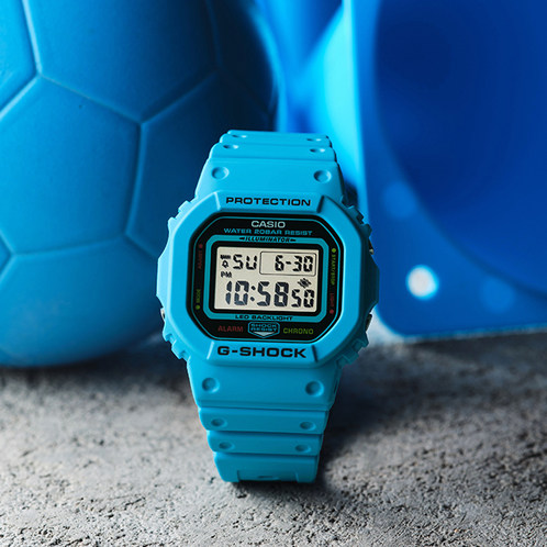 卡西欧手表 G-SHOCK  夏日配色 防水防震运动表款DW-5600EP