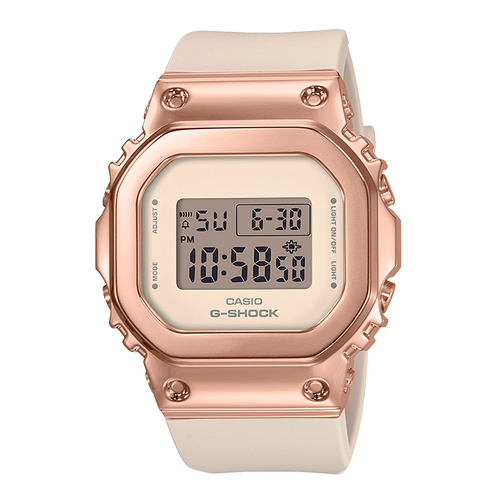 卡西欧手表 G-SHOCK  【明星同款】G-SHOCK 女性系列 防水防震运动女表GM-S5600