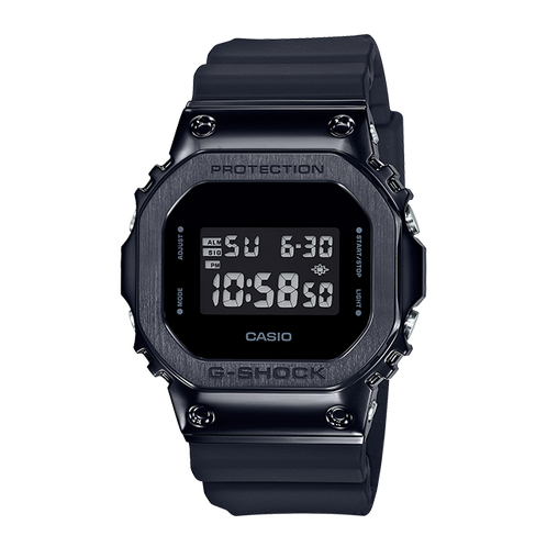 卡西欧手表 G-SHOCK  反显设计 金属质感  防水防震运动男表GM-5600