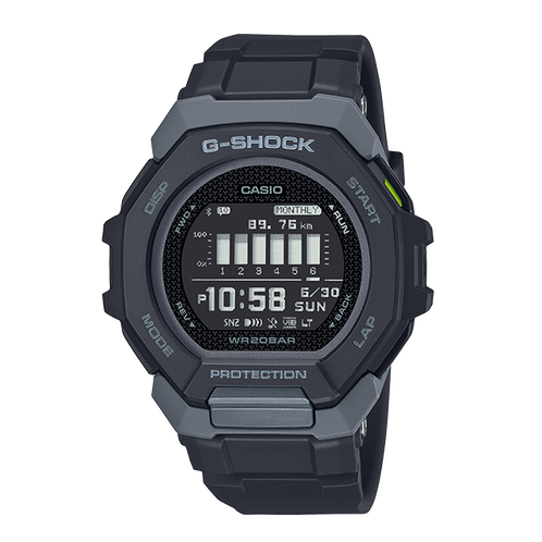 卡西欧手表 G-SHOCK  G-SQUAD系列 防水防震蓝牙连接运动表款GBD-300