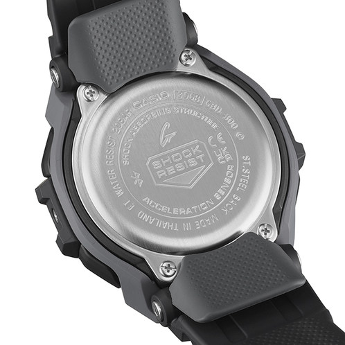 卡西欧手表 G-SHOCK  G-SQUAD系列 防水防震蓝牙连接运动表款GBD-300