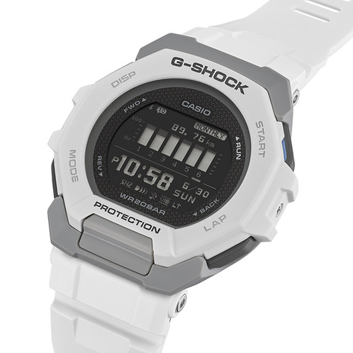 卡西欧手表 G-SHOCK  G-SQUAD系列 防水防震蓝牙连接运动表款GBD-300