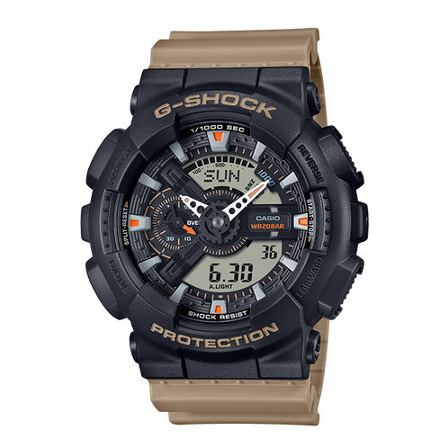 卡西欧手表 G-SHOCK  防水防震潮流运动时尚表款GA-110TU/GA-710TU/GA-100TU