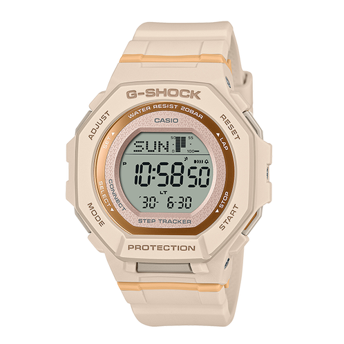 卡西欧手表 G-SHOCK  G-SQUAD运动系列 时尚潮流 防水防震运动表款GMD-B300