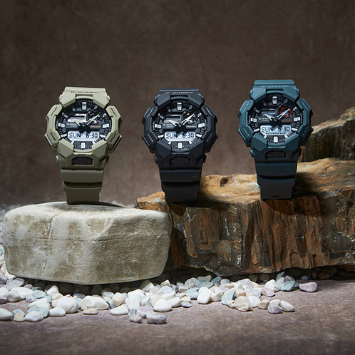 卡西欧手表 G-SHOCK  10年电池防震防水表款GA-010
