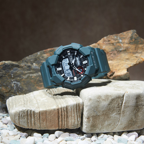 卡西欧手表 G-SHOCK  10年电池防震防水表款GA-010