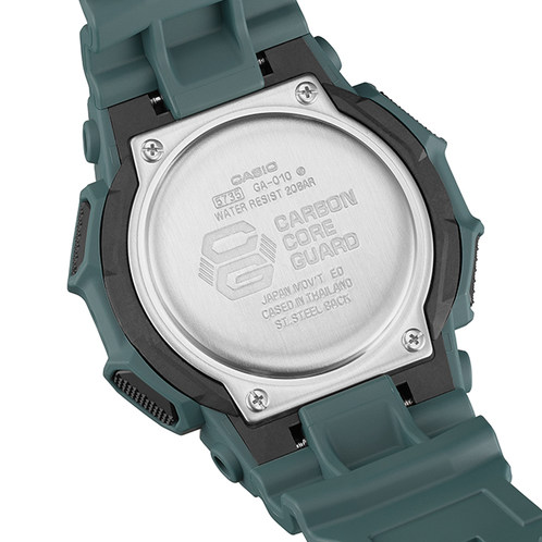 卡西欧手表 G-SHOCK  10年电池防震防水表款GA-010