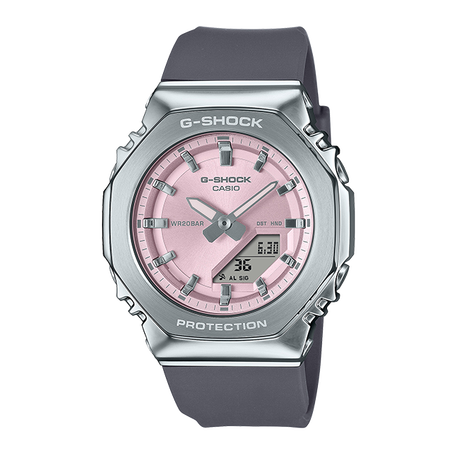 卡西欧手表 G-SHOCK 金属彩色表盘 防水防震运动表款GM-S2110