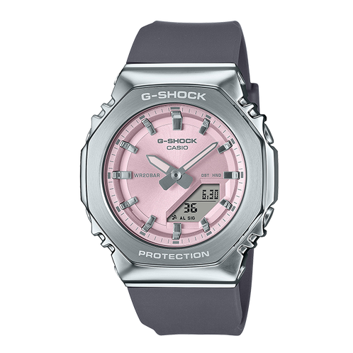 卡西欧手表 G-SHOCK  金属彩色表盘 防水防震运动表款GM-S2110