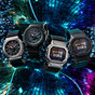 卡西欧手表 G-SHOCK  彩虹砖块系列  “小方块”防水防震运动表款GM-5600RW/GM-2100RW/GM-5600BRW/GM-2100BRW