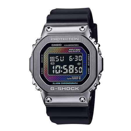 卡西欧手表 G-SHOCK 【新品】彩虹砖块系列 防水防震运动表款DW-5600RW/GA-2100RW/GM-5600RW/GM-2100RW/GM-5600BRW/GM-2100BRW