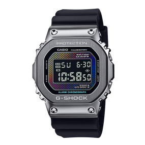 卡西欧手表 G-SHOCK 彩虹砖块系列 防水防震运动表款DW-5600RW/GA-2100RW/GM-5600RW/GM-2100RW/GM-5600BRW/GM-2100BRW