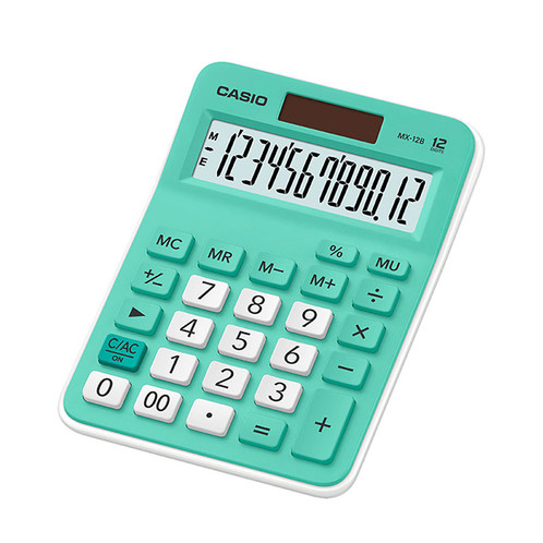 卡西欧计算器 日常商务  小型时尚可爱计算器MX-12B